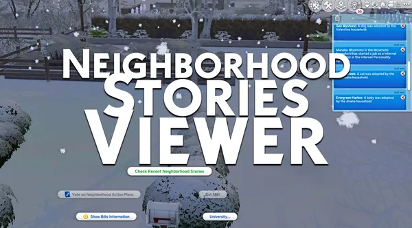 Neighborhood Stories Viewer
